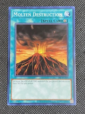 YuGiOh! - Molten Destruction SRL-EN098 Common 25th Anniversary Edition Near Mint - Image 1 of 2