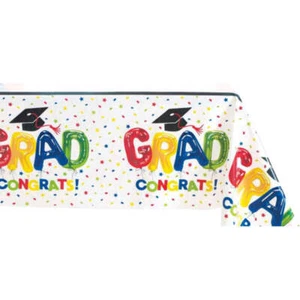 Colourful Graduation Tablecloths 137 x 213cm - Picture 1 of 1