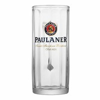 Set of 2 x Paulaner Glass Pint Tankards 20oz Brand New *With Defects* Genuine