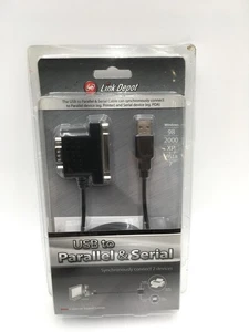 Link Depot USB to Parallel & Serial Connect 2 Devices at the same time - Picture 1 of 8