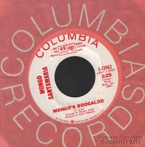 hear 1966 Mongo Santamaria Latin Funk DJ 45 - Mongo's Boogaloo b/w Old Clothes - Bild 1 von 1
