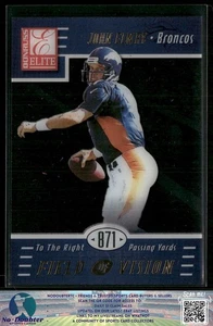 Donruss Elite #10c 1999 John Elway Field of Vision SN Denver Broncos 6,2A - Imagen 1 de 2