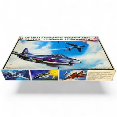 1979 ESCI/Ertl Fiat G 91 Pan Frecce Tricolori 1/48 Scale Kit #4028 *New Model ² - Image 1 of 4