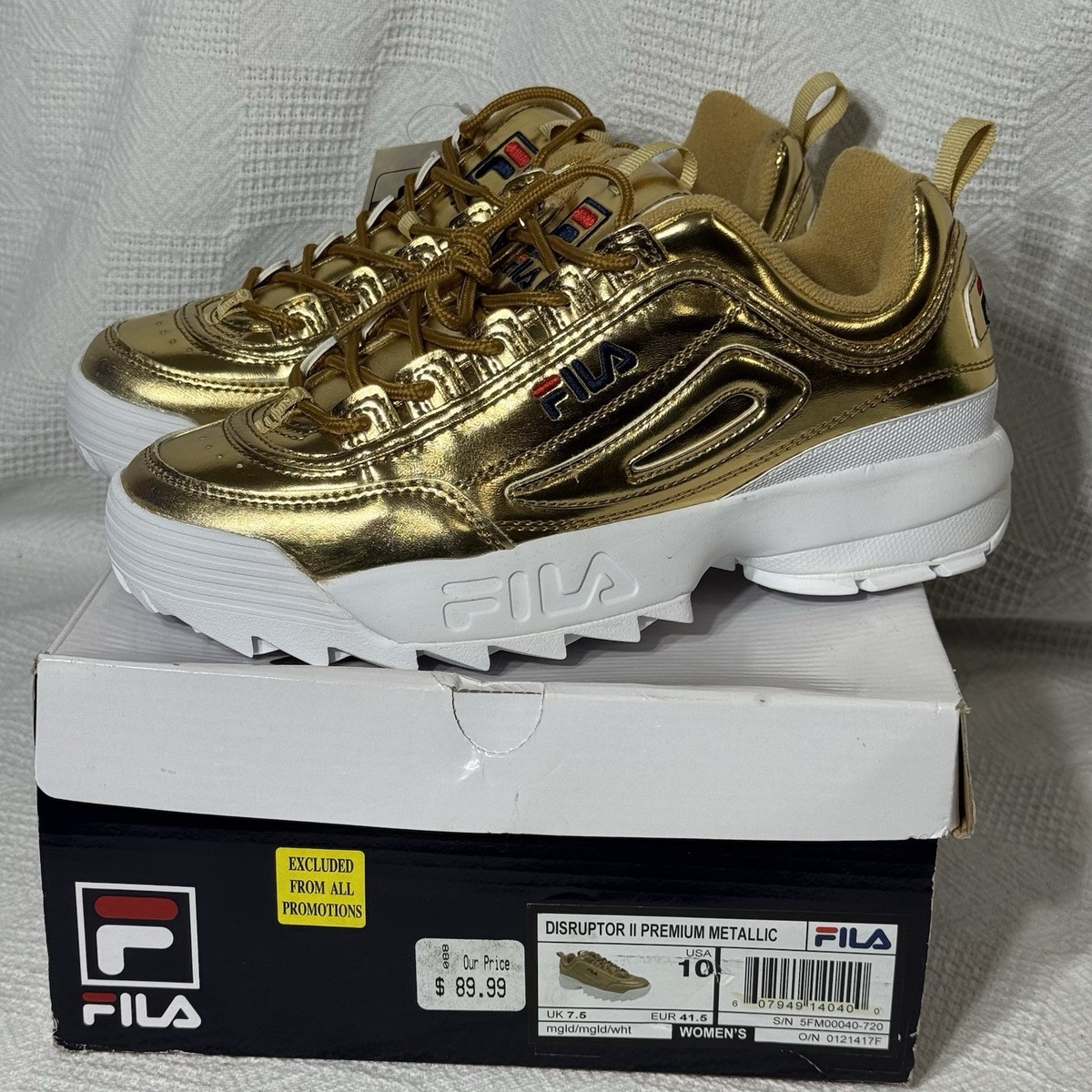 Zapatillas Mujer Fila Fila Mujer Disruptor Ii Premium Fusiu00f3n