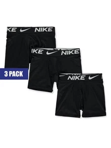 Nike Boys' 3-Pack Micro Briefs Underwear Color: black Size: 10 - 12 - Picture 1 of 1