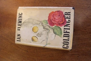 1959 GOLDFINGER First UK Edition JAMES BOND By IAN FLEMING Hardback In JACKET - Picture 1 of 9