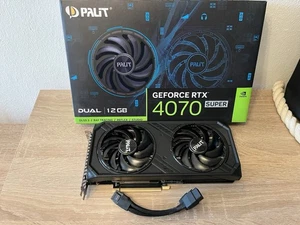 Grafikkarte Palit GEFORCE RTX 4070 SUPER 12GB Dual - 12GB GDDR6X - Bild 1 von 4
