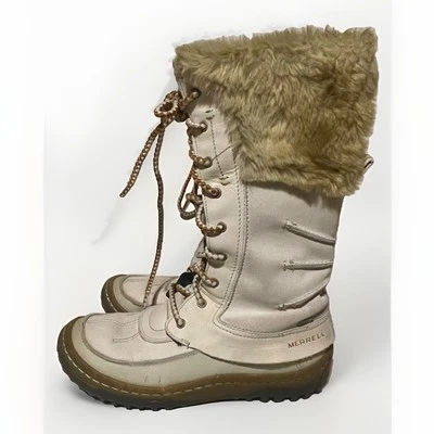 Botas de invierno Merrell Decora Prelude para mujer talla 8,5 de piel sintética ver fotos Foto 1 de 4
