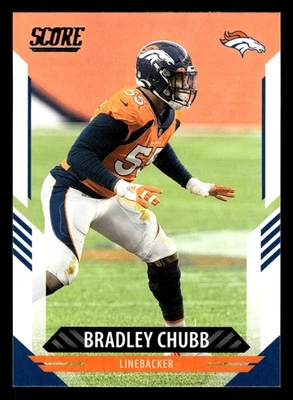 Bradley Chubb 2021 Score #222 Denver Broncos - Image 1 of 2