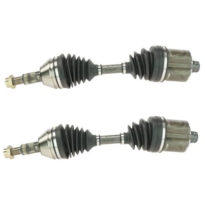 New CV Axle Shafts Outer Front Pair Set for Malibu Alero Aura G6 2.4 3.5 AT Auto - Image 1 of 4