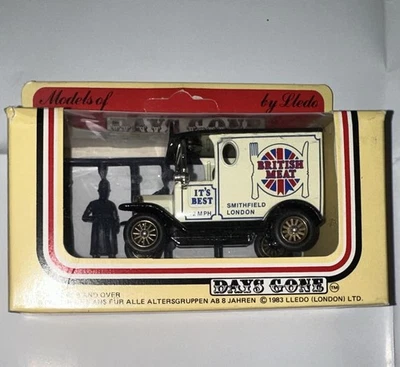Days Gone British Meat Delivery Truck Smithfield London 1983 Lledo England Rare - Image 1 of 3