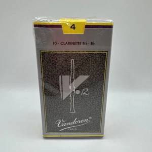 Vandoren Traditional Bb Clarinet Reeds Strength 4 Box of 10 New Sealed CR194 - Picture 1 of 6