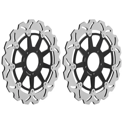 For Ducati Pair Front Brake Rotors Multistrada 1200 S Sport ABS 2010-2012 2011 Foto 1 de 4