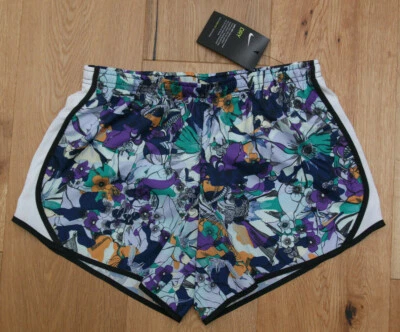 Nike Youth Girl Running Shorts ~ Floral Print ~ DRI-FIT ~ Size XL ~ - Image 1 of 2