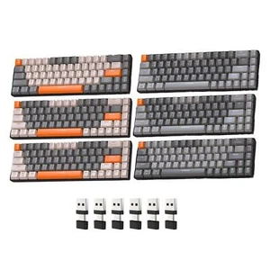 Mechanical Gaming Wear-resistant Replace Ergonomics PBT Keycaps 2 Connection - Picture 1 of 28