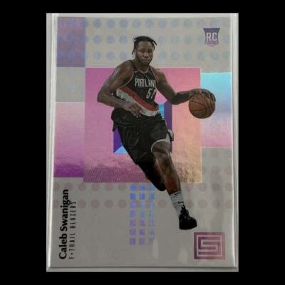 Caleb Swanigan Rookie #146 2017 Panini Status Portland Trail Blazers NM RC Card - Image 1 of 3