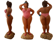 XXL  Deko Figur "Beach Lady" pink stehend Dame Sexy 66563