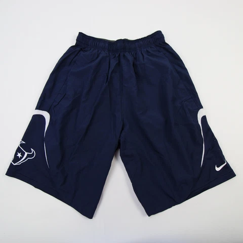 Houston Texans Nike Dri-Fit Athletic Shorts Men's Navy New Cover
