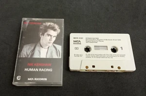 NIK KERSHAW HUMAN RACING 1983 - 1984 MC MUSIC TAPE - Imagen 1 de 3