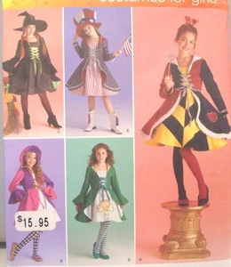 SEWING PATTERN Simplicity 2834 IRISH DANCE Costume Girls Size 7-14 - Picture 1 of 3