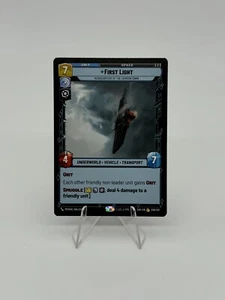 Star Wars Unlimited - First Light - Headquarters of the Crimson Dawn - NM - 36 - Bild 1 von 2