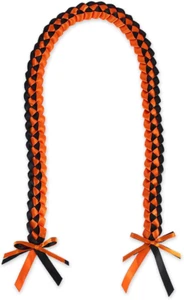 Graduation Leis Class of 2025 Ribbon Lei Necklace Braided Necklaces Gift for Stu - Picture 1 of 6
