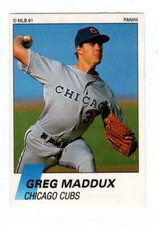 1991 Panini French Stickers #50 Greg Maddux (ref 138844)