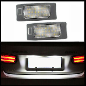 LED PREMIUM Kennzeichenbeleuchtung für Audi A1 A3 A4 B8 A5 8T A6 4G C7 TT Q3 Q5