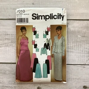 Simplicity 7010 Sewing Pattern Formal Eveningwear Wedding Misses Size 6-12 UNCUT - Picture 1 of 5