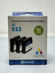 Dataproducts 3er Pack Standard Tintenpatronen kompatibel mit HP 933 - Bild 1 von 2