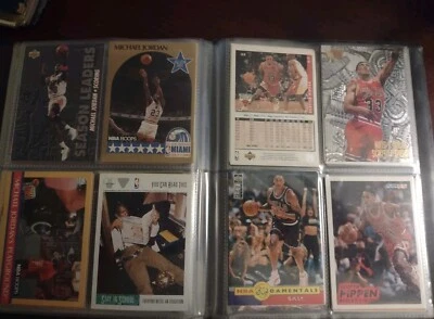 Lote 45 tarjetas de baloncesto Fleer - Jordon Rodman Pippen Rockets Bulls años 90 otros Foto 1 de 4