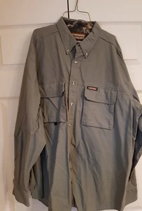 REMINGTON CAMICIA DA TIRO MANICA LUNGA TAGLIA XL GRIGIO/ROVERE MUSCHIATO - Foto 1 di 5