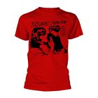Sonic Youth Goo Album Cover Red erkend T-shirt voor mannen