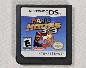 Mario Hoops 3 on 3 Nintendo DS Ideo Game Basketball Cartridge Only - Picture 1 of 2