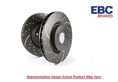 Par de rotores EBC ranurados GD ventilados traseros 294 mm para Mazda RX7 GD645 1993-1996 Foto 1 de 3