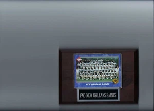 1993 NEW ORLEANS SAINTS PLAQUE FOOTBALL NFL   C - Picture 1 of 1