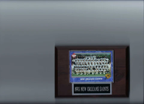 1993 NEW ORLEANS SAINTS PLAQUE FOOTBALL NFL   C Cover