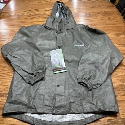 Frogg Toggs Rain All Sport Mens Large Stone Jacket NWT - Image 1 of 4