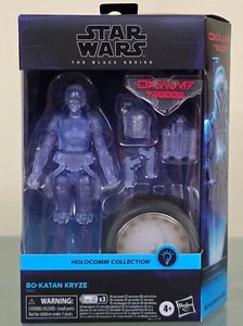 Star Wars Black Series BO-KATAN KRYZE Holocomm Collection The Mandalorian Hasbro - Imagen 1 de 6