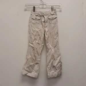 Girls Jeggings Sonoma beigePants-sz 6 100% cotton pocket/zipper free shipping - Picture 1 of 8