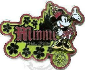 MINNIE MOUSE RARE DISNEY PROTOTYPE Est. 1928 Preproduction LE 3 Pin 00021 PP - Picture 1 of 1