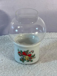 Vintage Japan Mini Hurrikan Kerzenhalter Zuckerstange & Glocke Design AA499 - Bild 1 von 4