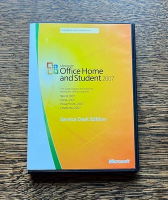 Microsoft Office Home and Student 2007 Service Desk Edition w/ Product Key - Image 1 of 3