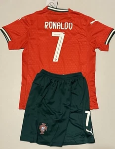 CR7 2025 PORTUGAL KIDS SET SIZES 4-13 RANGE - Picture 1 of 2