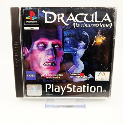 Videogioco per Playstation 1 ver. Italiana  Dracula La Risurrezione  PS1 PAL ITA - Immagine 1 di 4