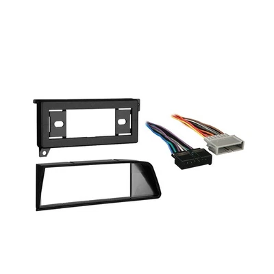 Fits Dodge Full Size Van 1984-1997 Single DIN Harness Radio Install Dash Kit - Image 1 of 3
