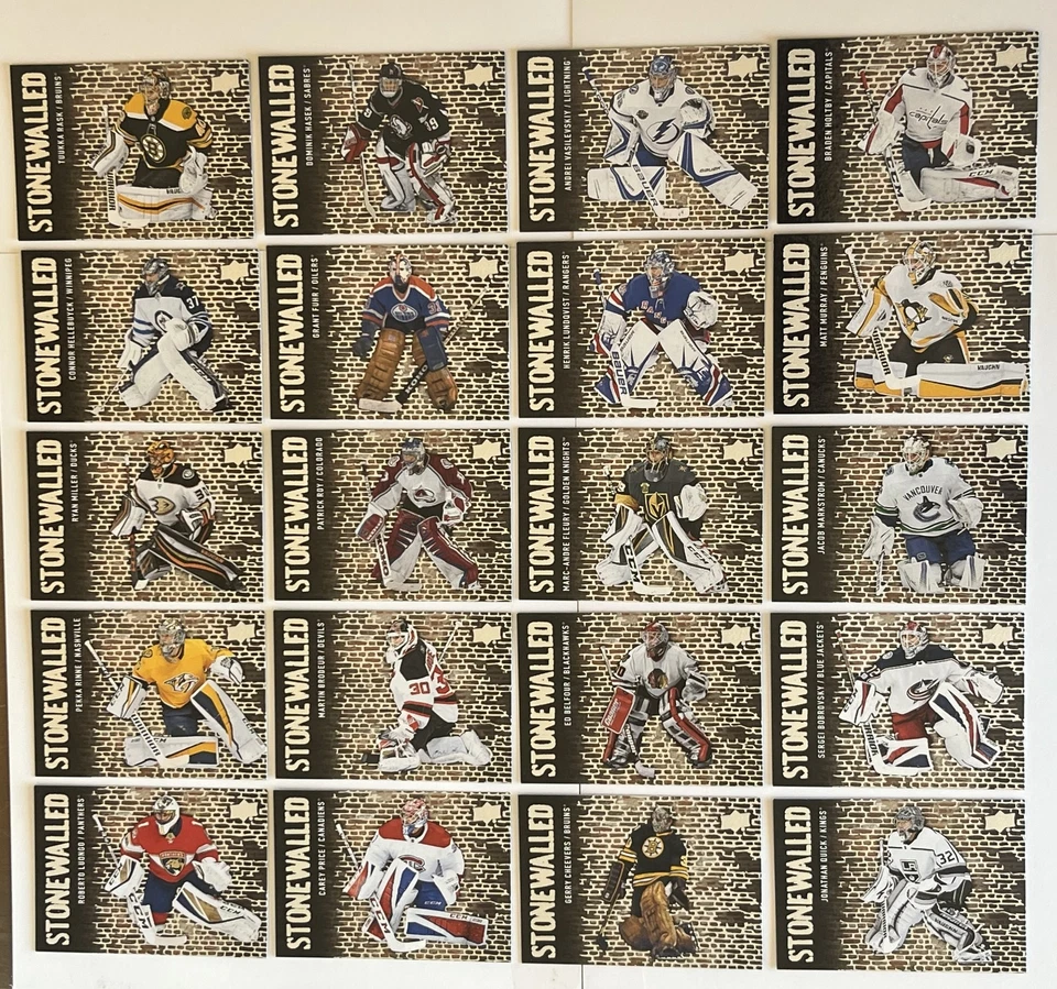 2018-19 UPPER DECK STONEWALLED INSERT CARDS - PICK SINGLES - FINISH SET - Image 1 of 1