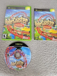 Microsoft Xbox Rollercoaster Tycoon Video Game Complete Family Friendly - Picture 1 of 5