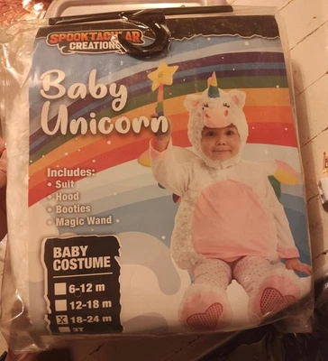 Toddler Rainbow Unicorn Costume - Image 1 of 4