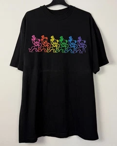 Camiseta Grateful Dead Dancing Bears 1993 Vintage Años 90 Banda de Rock XL - Imagen 1 de 2